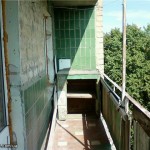 Металлический каркас балкона