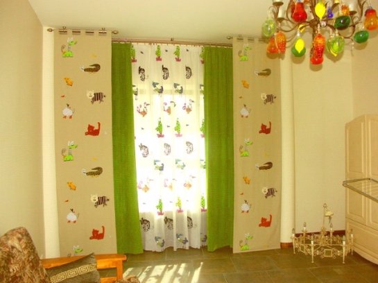 Выбираем шторы для детской комнаты
