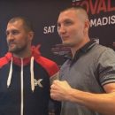 Боксеры Шабранский и Ковалев встретились на взвешивании